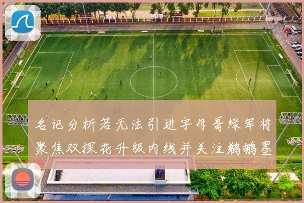 名记分析若无法引进字母哥绿军将聚焦双探花升级内线并关注鹈鹕墨菲
